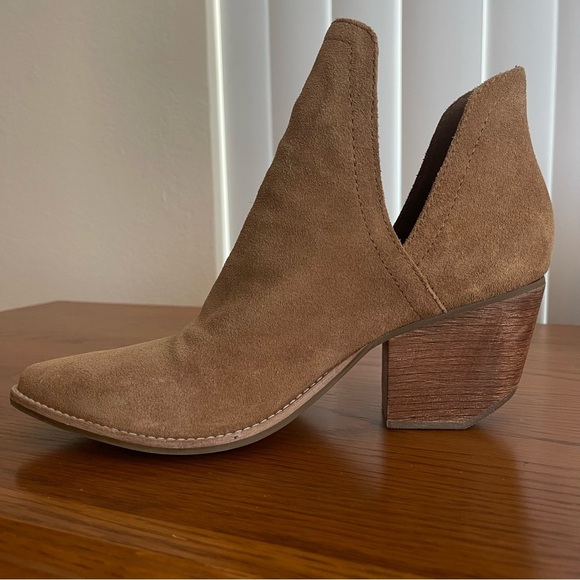Matisse Toby Leather Ankle Bootie Tan Size 8.5 - Picture 5 of 16